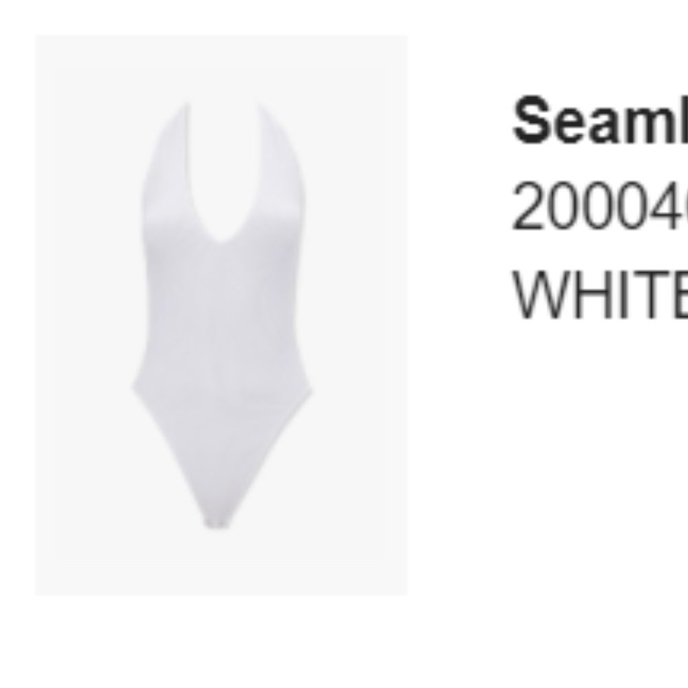 Seamless Halterneck Bodysuit (F21) NWT